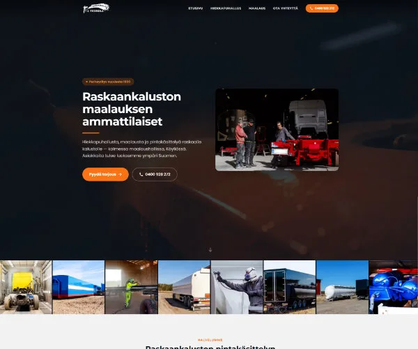 Raskasmaalaus kotisivut