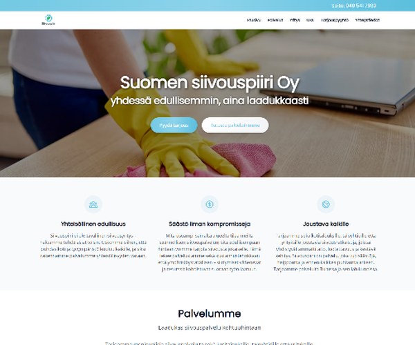 Siivouspiiri kotisivut
